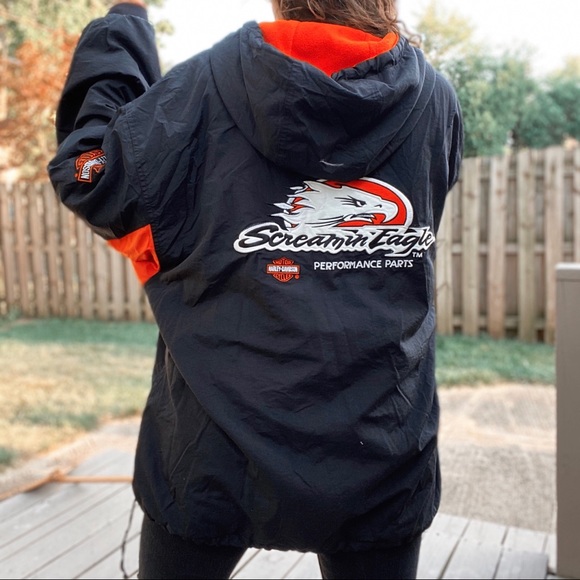 Harley-Davidson Jackets & Blazers - Vintage Harley Davidson Screamin’ Eagle Coat